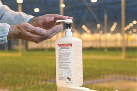 用于濕手消毒的 Menno H